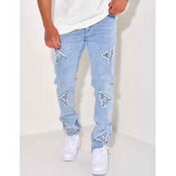Jeans lettre "A" Jeans lettre "A"