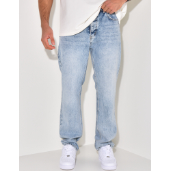 Weite, gewaschene Jeans