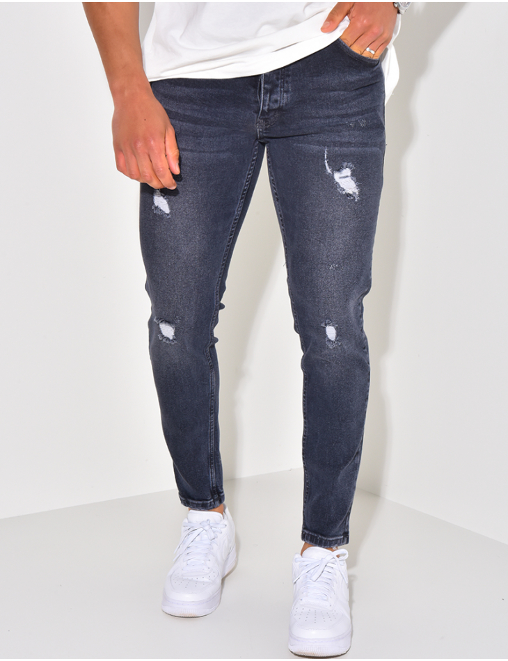 Zerstörte Jeans Zerstörte Jeans