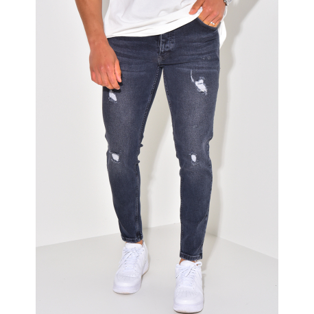 Zerstörte Jeans Zerstörte Jeans