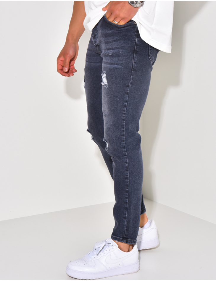 Zerstörte Jeans Zerstörte Jeans