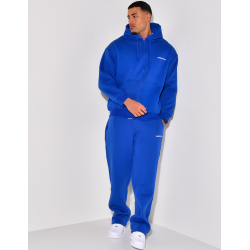 Ensemble pantalon et veste zippée molletonné "Essence of life" Ensemble pantalon et veste zippée molletonné "Essence of life"