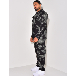 Ensemble pantalon et chemise à motifs Ensemble pantalon et chemise à motifs