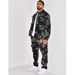 Ensemble pantalon et chemise à motifs Ensemble pantalon et chemise à motifs