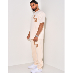 Ensemble t-shirt et jogging