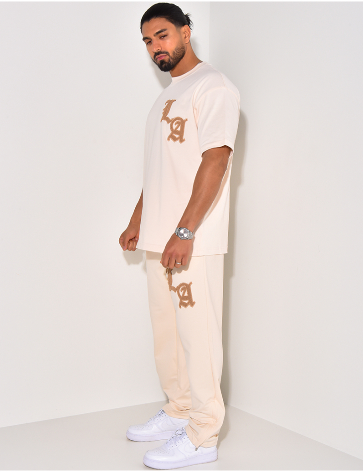 Ensemble t-shirt et jogging