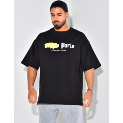 T-shirt "Riches Paris" tâché T-shirt "Riches Paris" tâché