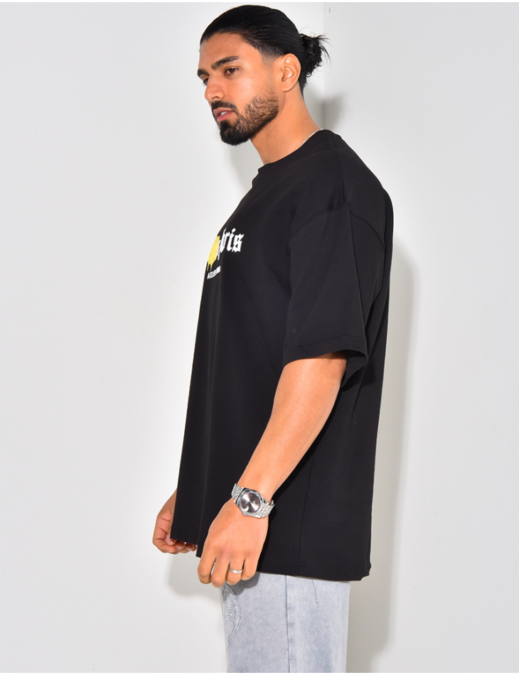 T-shirt "Riches Paris" tâché T-shirt "Riches Paris" tâché