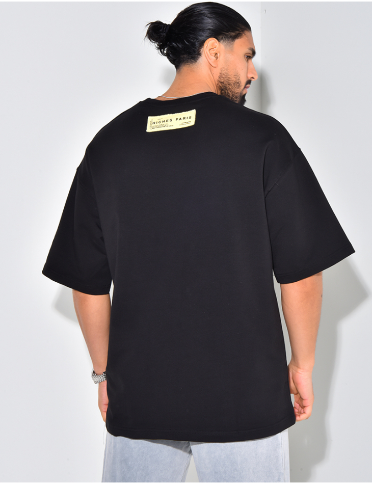 T-shirt "Riches Paris" tâché T-shirt "Riches Paris" tâché