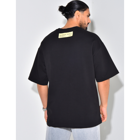 T-shirt "Riches Paris" tâché T-shirt "Riches Paris" tâché