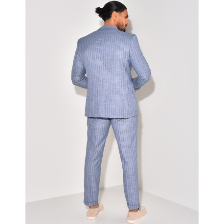 Ensemble de costume 2 pièces à rayures Ensemble de costume 2 pièces à rayures