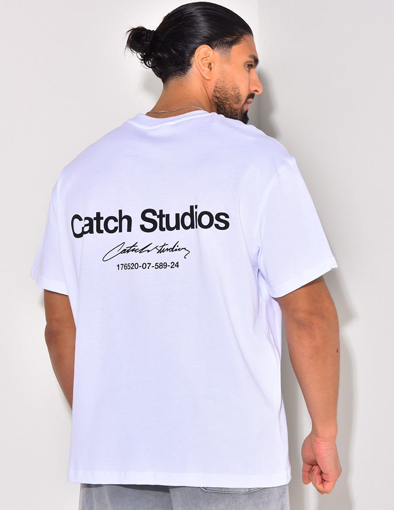 T-shirt uni "catch studios"
