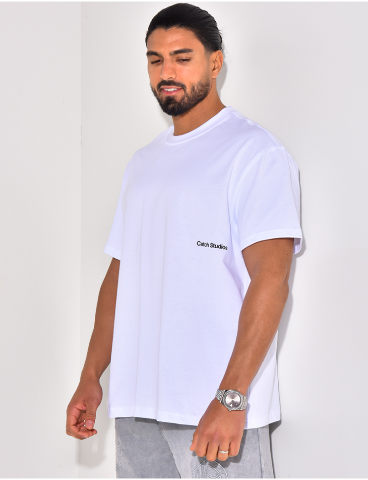 T-shirt uni "catch studios" T-shirt uni "catch studios"