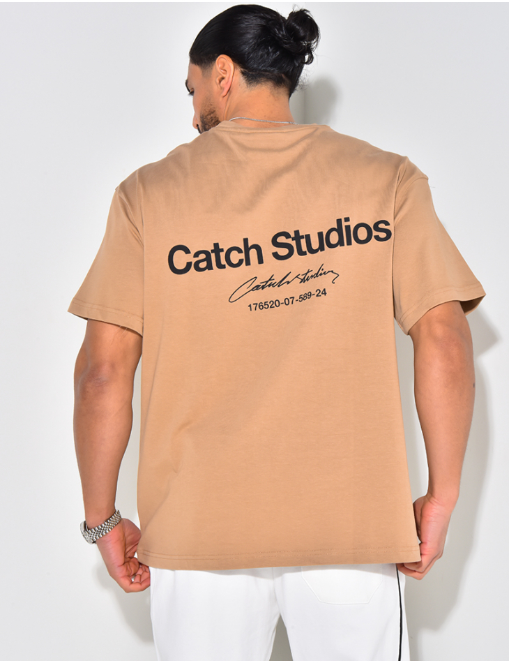 T-shirt uni "catch studios" T-shirt uni "catch studios"