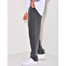 Pantalon de jogging à écriture aspect vieilli Pantalon de jogging à écriture aspect vieilli