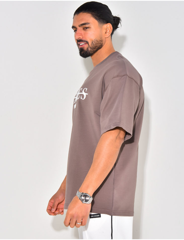 T-shirt "Riches Paris" barré