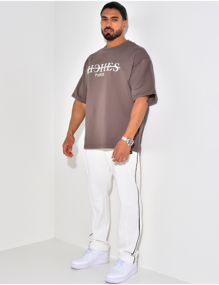 T-shirt "Riches Paris" barré