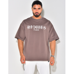 T-shirt "Riches Paris" barré
