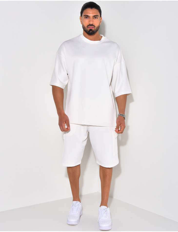 Ensemble short et t-shirt à poches Ensemble short et t-shirt à poches