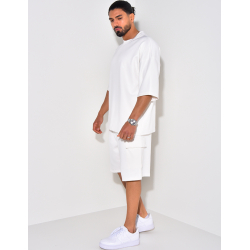 Ensemble short et t-shirt à poches Ensemble short et t-shirt à poches