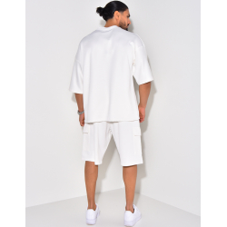 Ensemble short et t-shirt à poches Ensemble short et t-shirt à poches