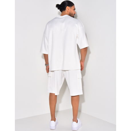 Ensemble short et t-shirt à poches Ensemble short et t-shirt à poches