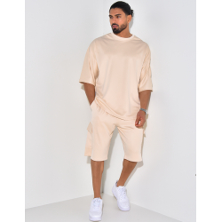 Ensemble short et t-shirt à poches Ensemble short et t-shirt à poches