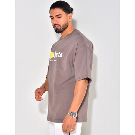 T-shirt "Riches Paris" tâché T-shirt "Riches Paris" tâché