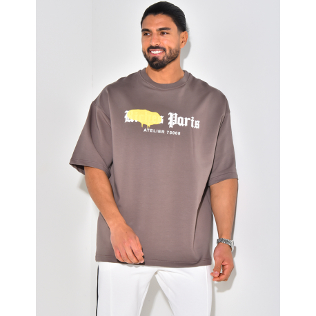 T-shirt "Riches Paris" tâché T-shirt "Riches Paris" tâché