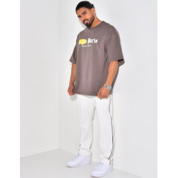 T-shirt "Riches Paris" tâché T-shirt "Riches Paris" tâché