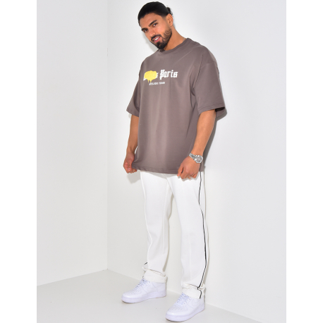 T-shirt "Riches Paris" tâché T-shirt "Riches Paris" tâché