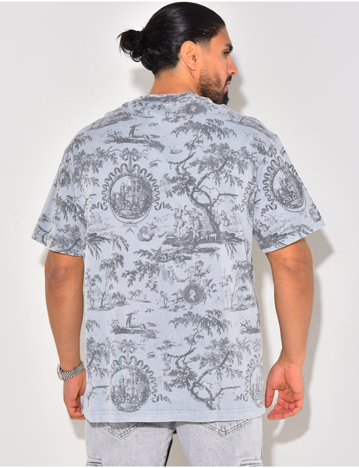 T-shirt à motifs nature T-shirt à motifs nature