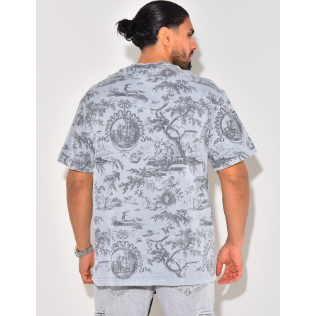 T-shirt à motifs nature T-shirt à motifs nature