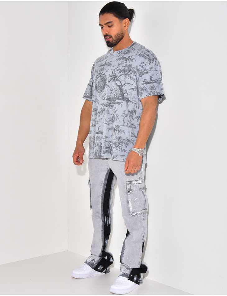 T-shirt à motifs nature T-shirt à motifs nature