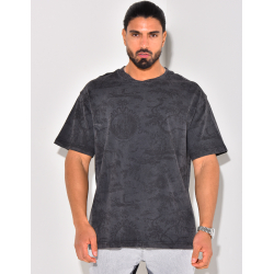 T-shirt à motif timbre T-shirt à motif timbre