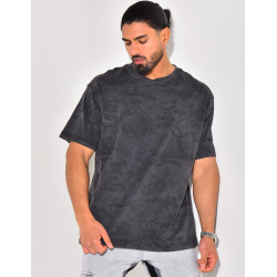 T-shirt à motif timbre T-shirt à motif timbre