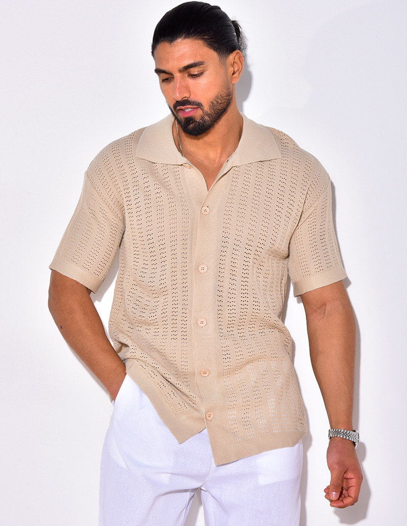 Chemise ajourée