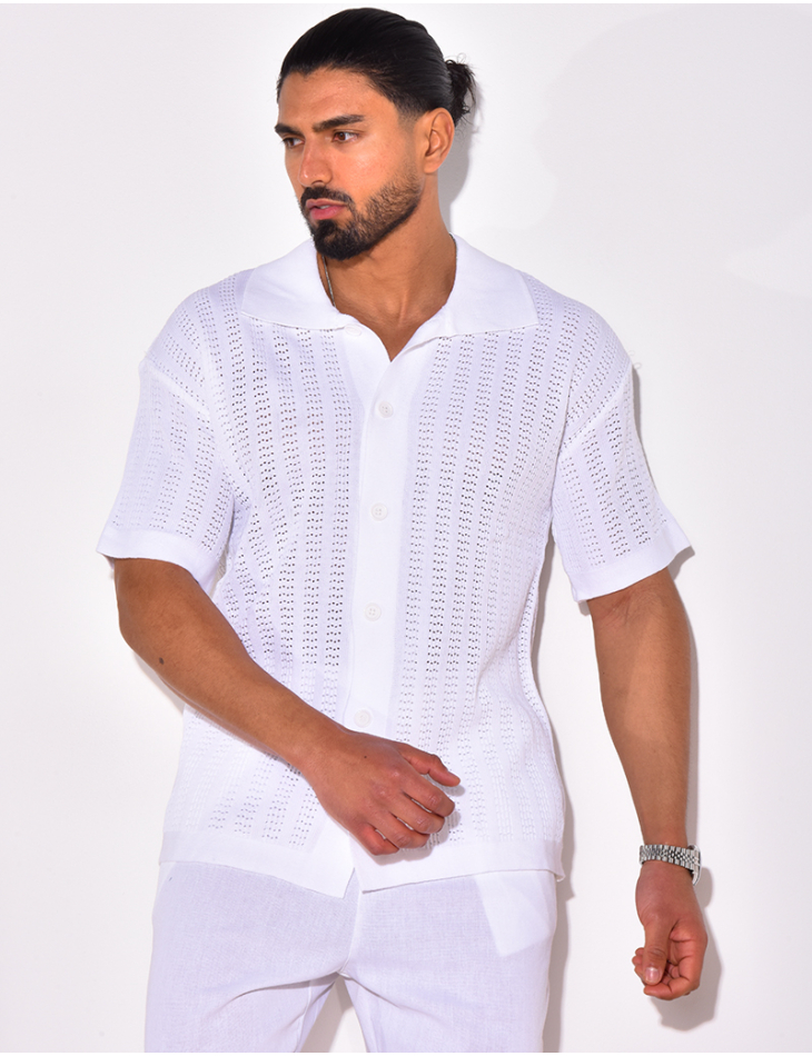 Openwork shirt 
