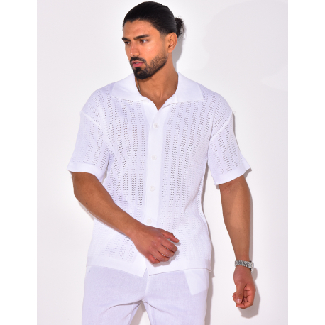 Openwork shirt 