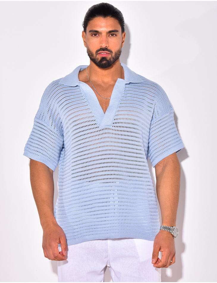 Polo ajouré