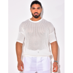 Durchbrochenes T-Shirt