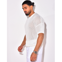 Durchbrochenes T-Shirt