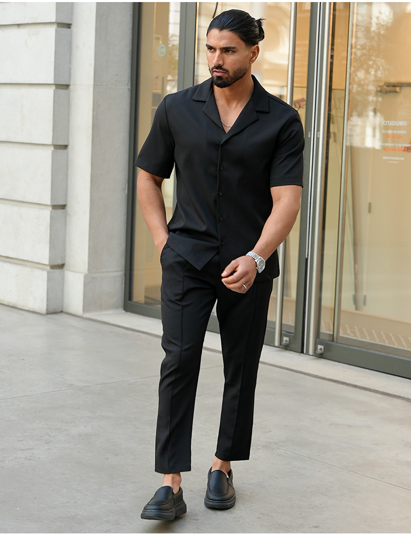 Ensemble Chemise + Pantalon Peppa Pig George Pig Pour Garçon - Avec Bretelles Et Nœud Papillon, Taille élastique - 12
