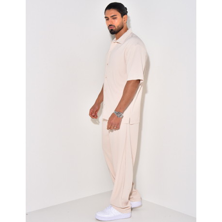 Ensemble chemise plisses Ensemble chemise plisses