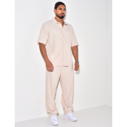 Ensemble chemise plisses Ensemble chemise plisses