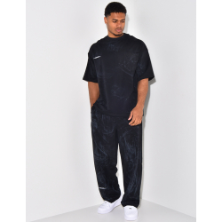 Ensemble pantalon et t-shirt à motifs Ensemble pantalon et t-shirt à motifs