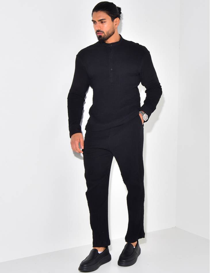 Ensmeble chemise pantalon Ensmeble chemise pantalon