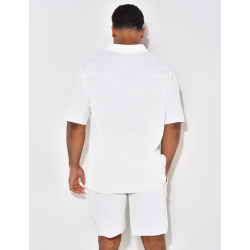 Ensemble short et polo côtelé Ensemble short et polo côtelé