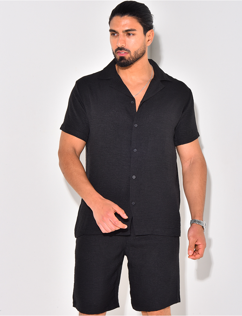 Ensemble short haut deals