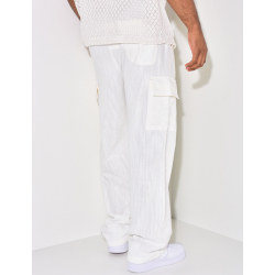 Pantalon cargo en lin Pantalon cargo en lin